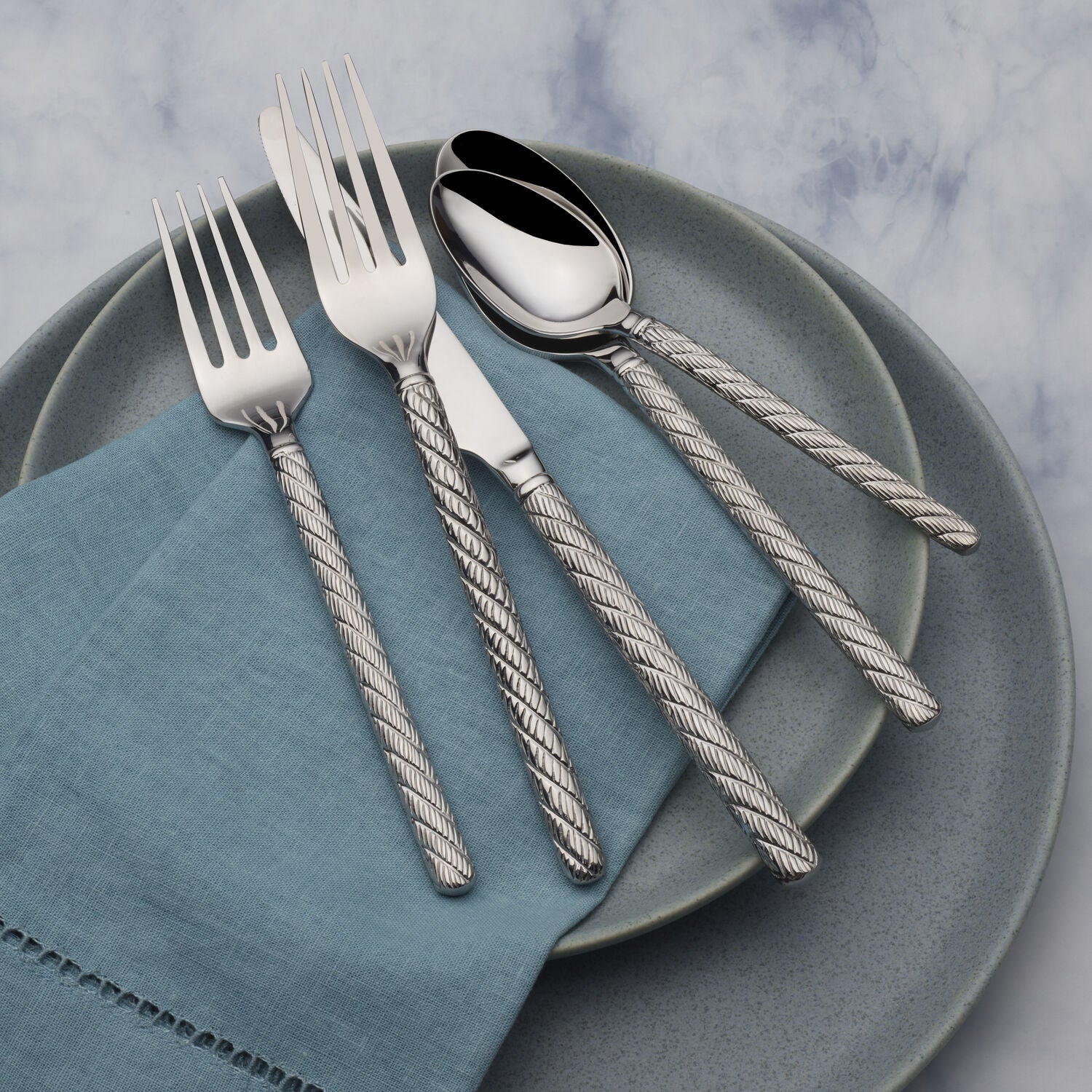 Wallace Neptune 20 Piece Flatware Set, Service for 4