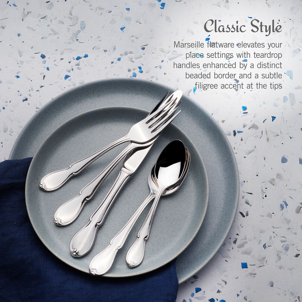 Marseille 65 Piece Flatware Set, Service for 12