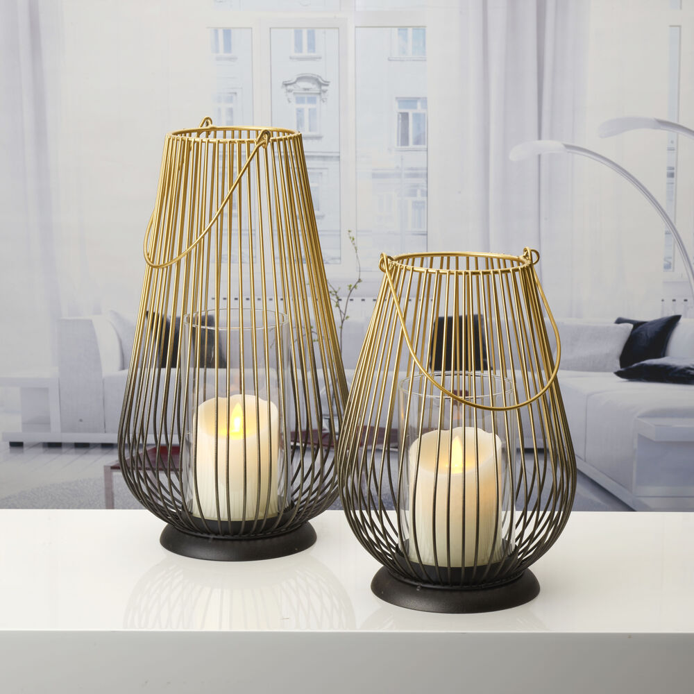 2-Piece Metal Wire Hurricane Set