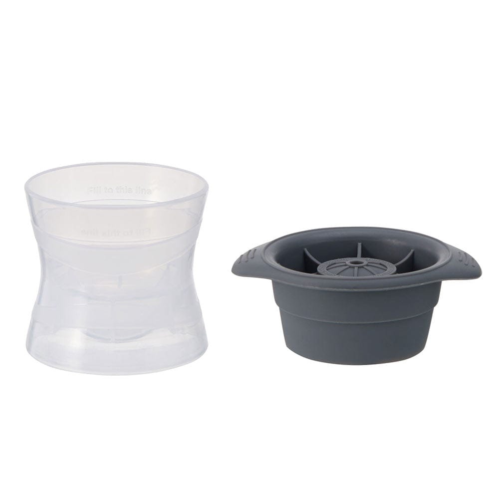 Craft Set of 2 Double Old Fashioned Whiskey Glasses with Ice Molds