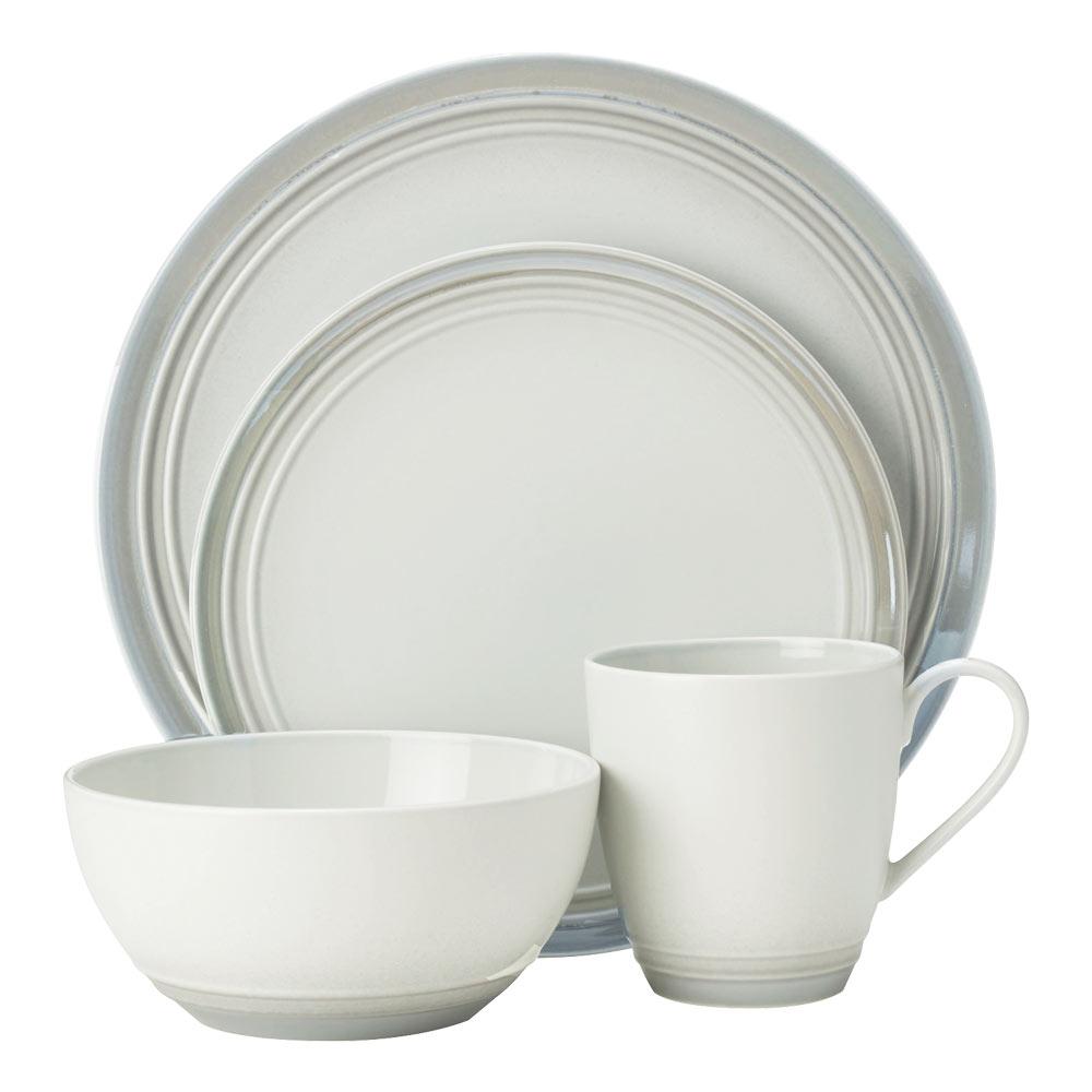 Elura Gray 4 Piece Place Setting