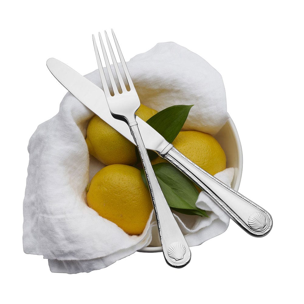 Wallace Shell 45 Piece Flatware Set, Service for 8