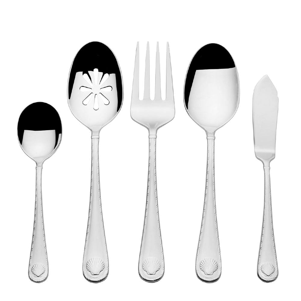 Wallace Shell 45 Piece Flatware Set, Service for 8
