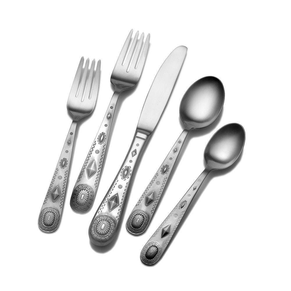 Wallace Taos 45 Piece Flatware Set, Service for 8