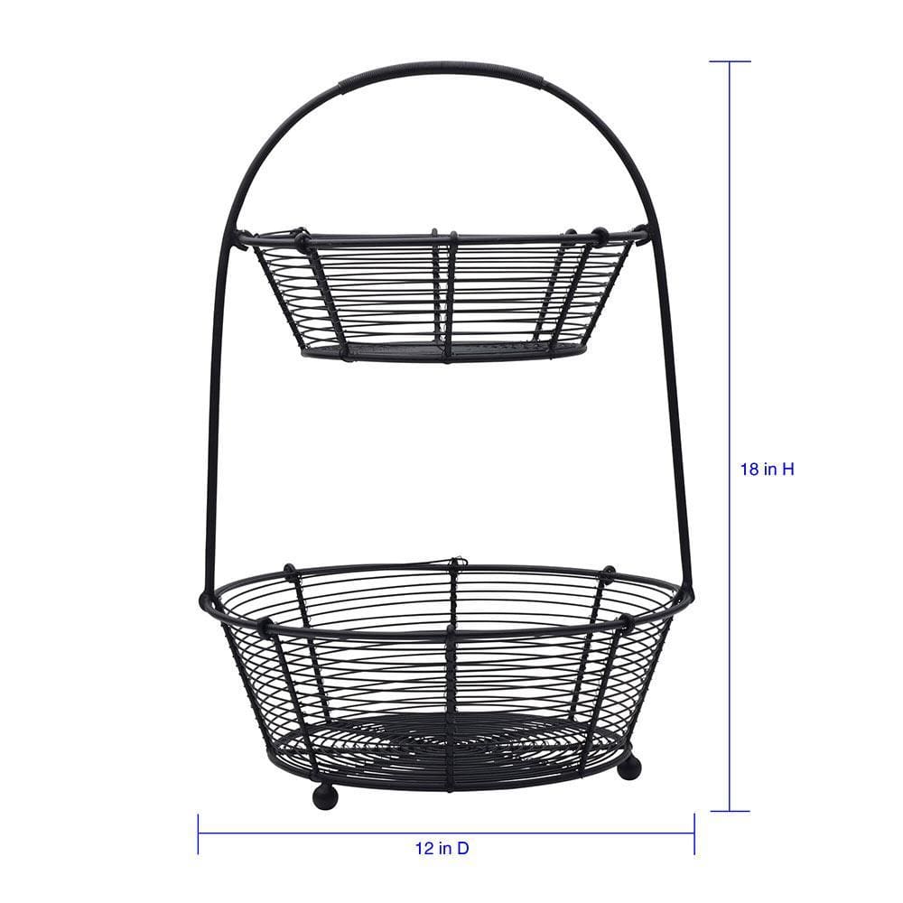 Tulsa 2 Tier Fruit Storage Basket